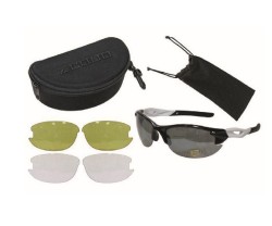 Glasögon Cavo Pro UV-400 svart/vit 